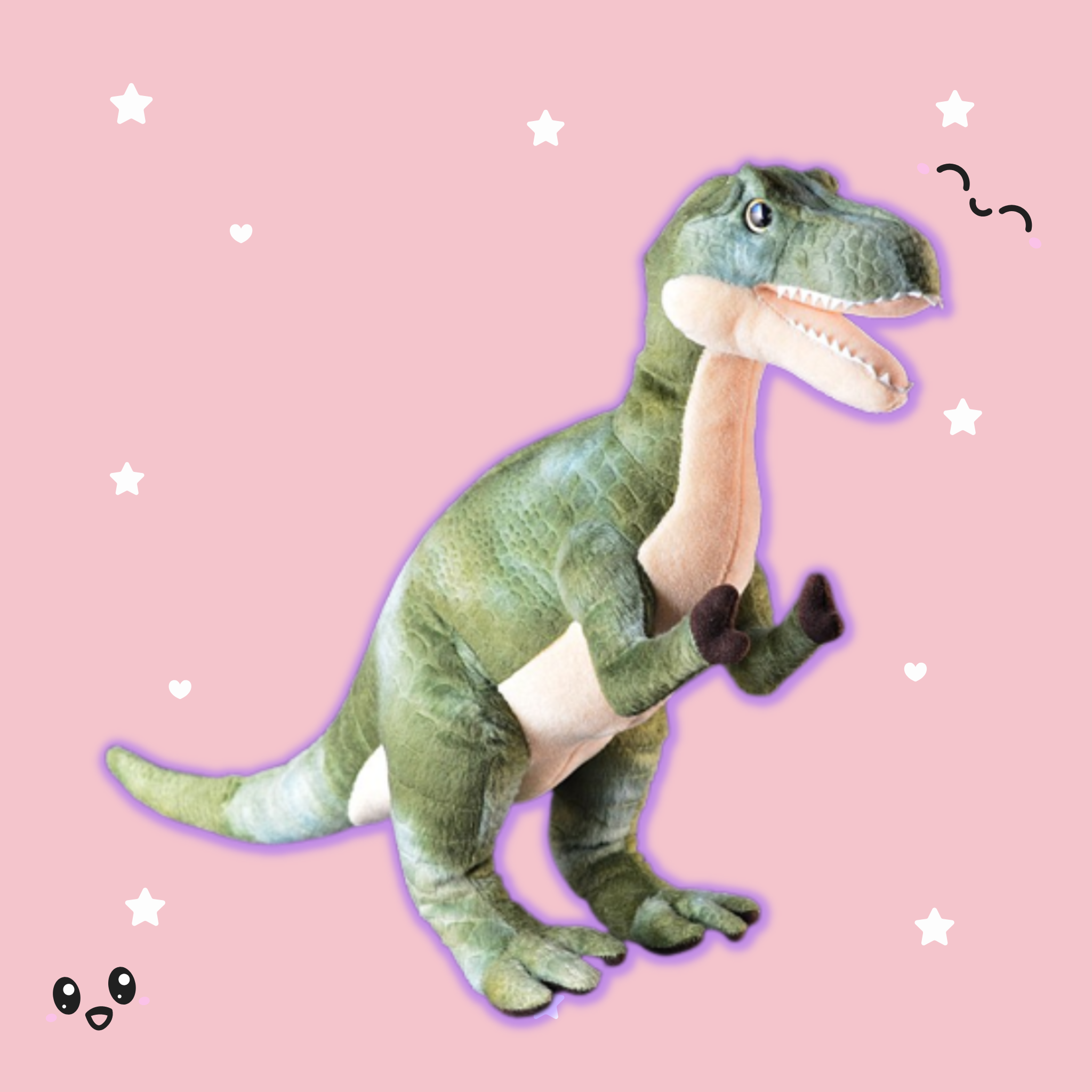 Stuffed Dinosaur Plush Toy Green, Plush T-rex Nepal