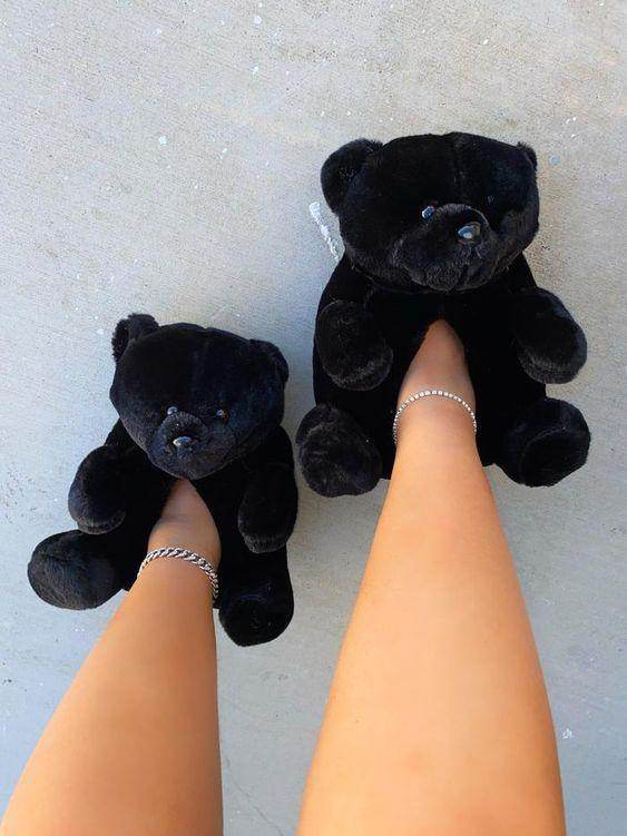 Comfy best sale bear slippers