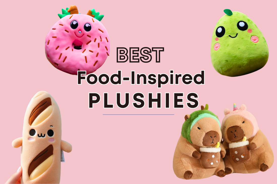 Food Inspired Plushies | Foodie Friends Plushies | Food Plushies