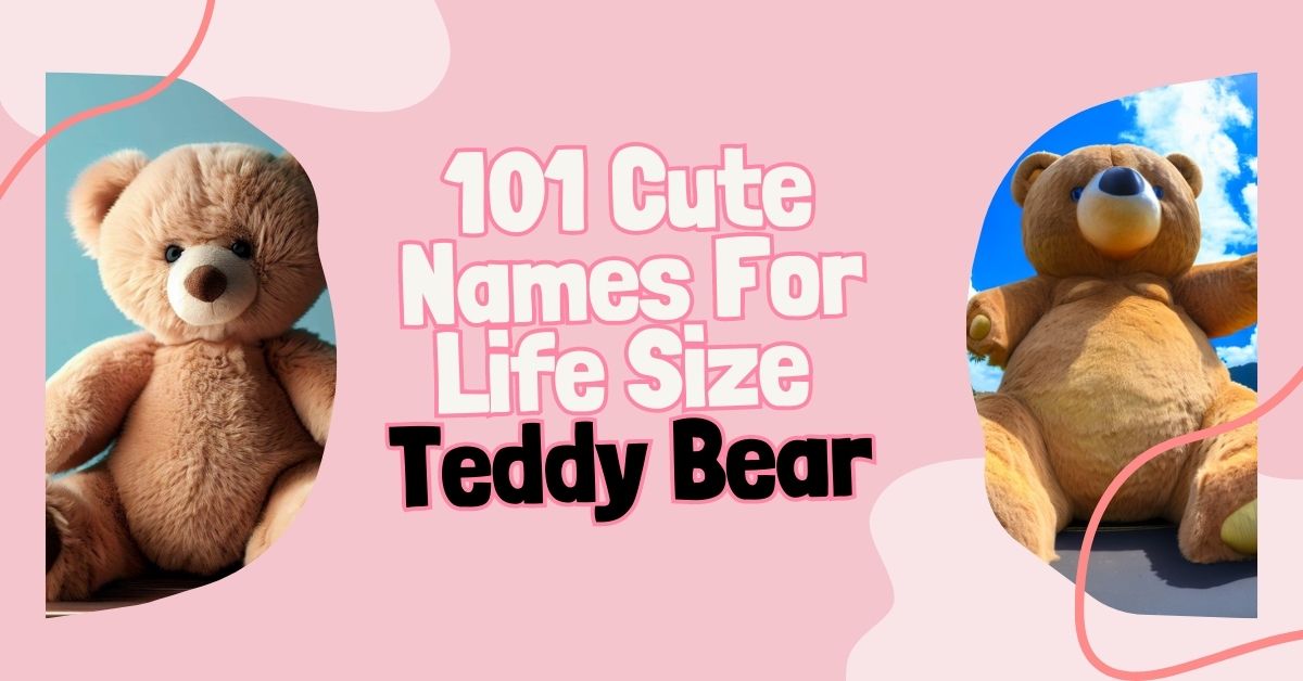 Big teddy bear names new arrivals