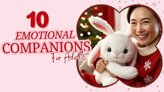 10 Plushies That Double as Emotional Companions for Adults