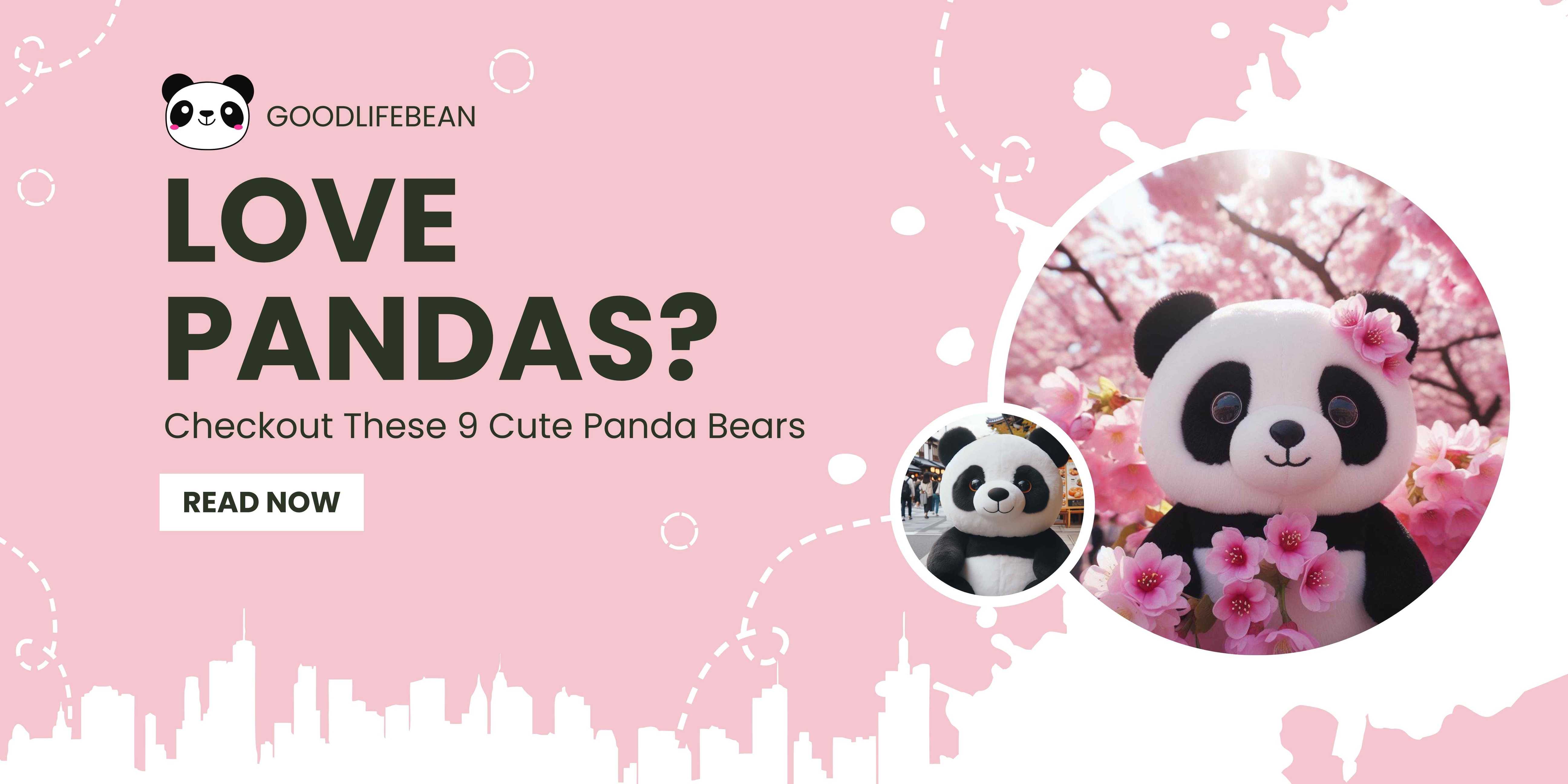 9 Panda Plushies You'll Adore: Cute Stuffed Animal Pands – Goodlifebean