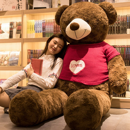 Momo: Giant STUFFED Teddy Bear | 6.5ft Teddy bear