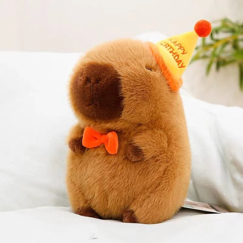 Cappy: Happy Birthday Capybara Plushie