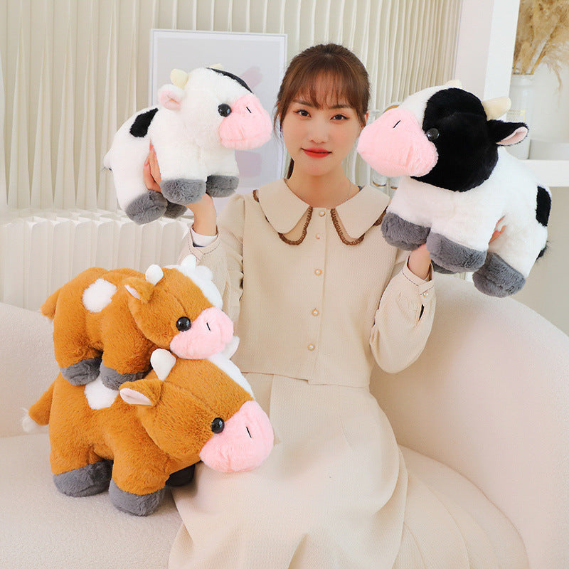 Hayley: Cute Cow Plushie | Stuffed Animal Cow