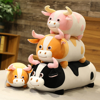 Buttercup: Chonky Kawaii Cow Plushie | Stuffed Animal Cow