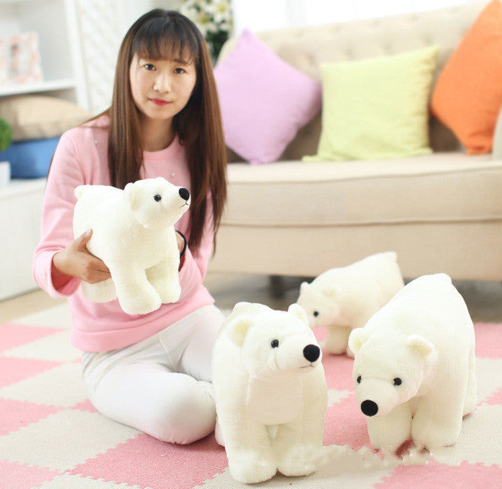 Icicle: Cute Mini Polar Bear Plushie