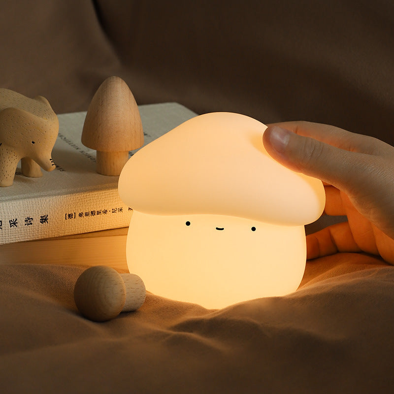 MushLamp: Kawaii Mushroom Night Light | Touch Lamp