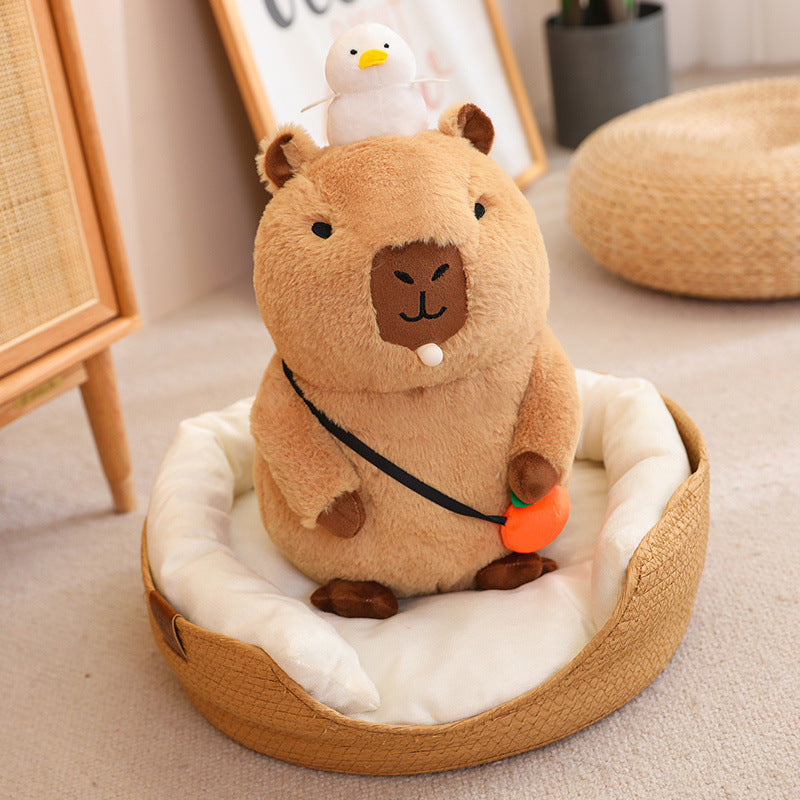 Shop Puddle: Kawaii Capybara Plushie - Goodlifebean Black Friday Sale | Plushies | Giant Teddy Bear