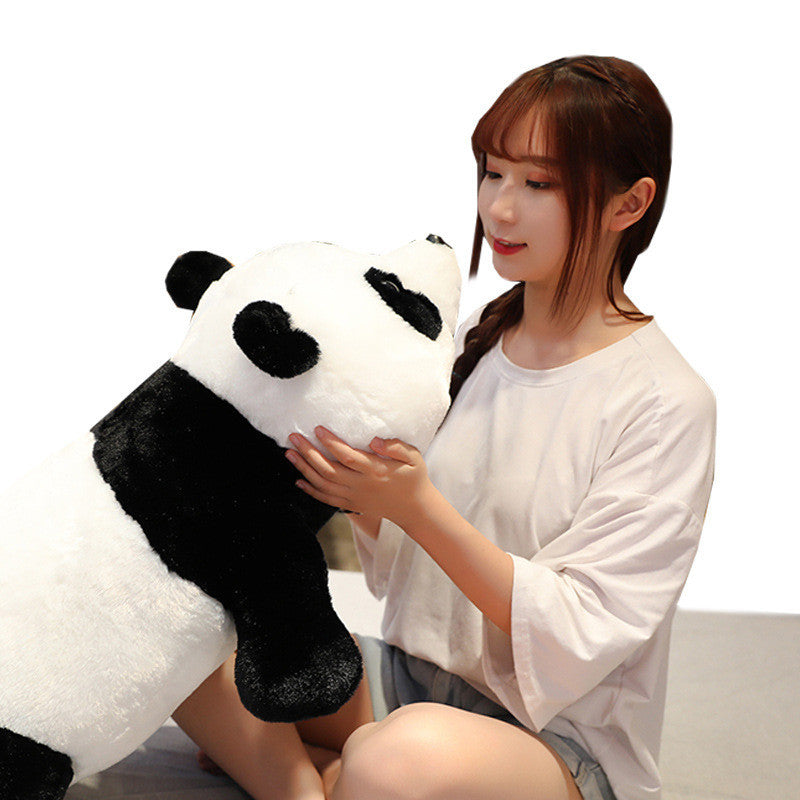 Giant Cuddly Panda Body Pillow Plush