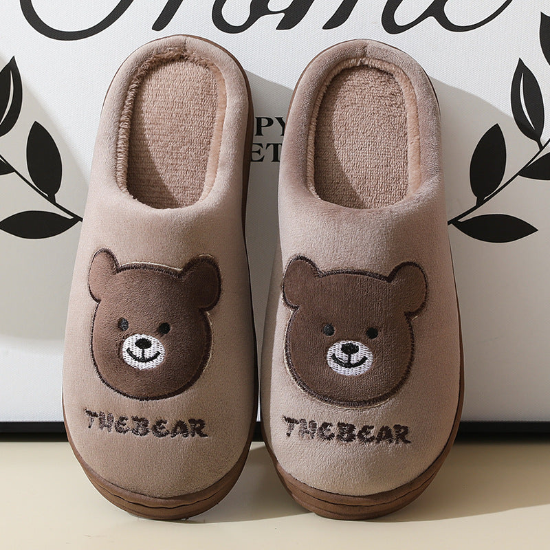 SnugglePaws: Kawaii Teddy Bear Slippers