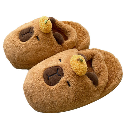 Shop CloudyCapy: Cloudy Capybara Plush Slippers - Goodlifebean Black Friday Sale | Plushies | Giant Teddy Bear