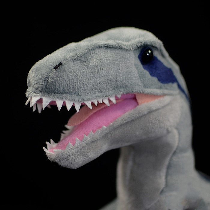 Rex The Velociraptor Plush Toy: Stuffed Dinosaur Animal - Goodlifebean