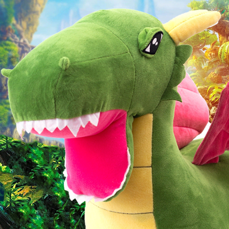 Extra large dinosaur sales soft toy