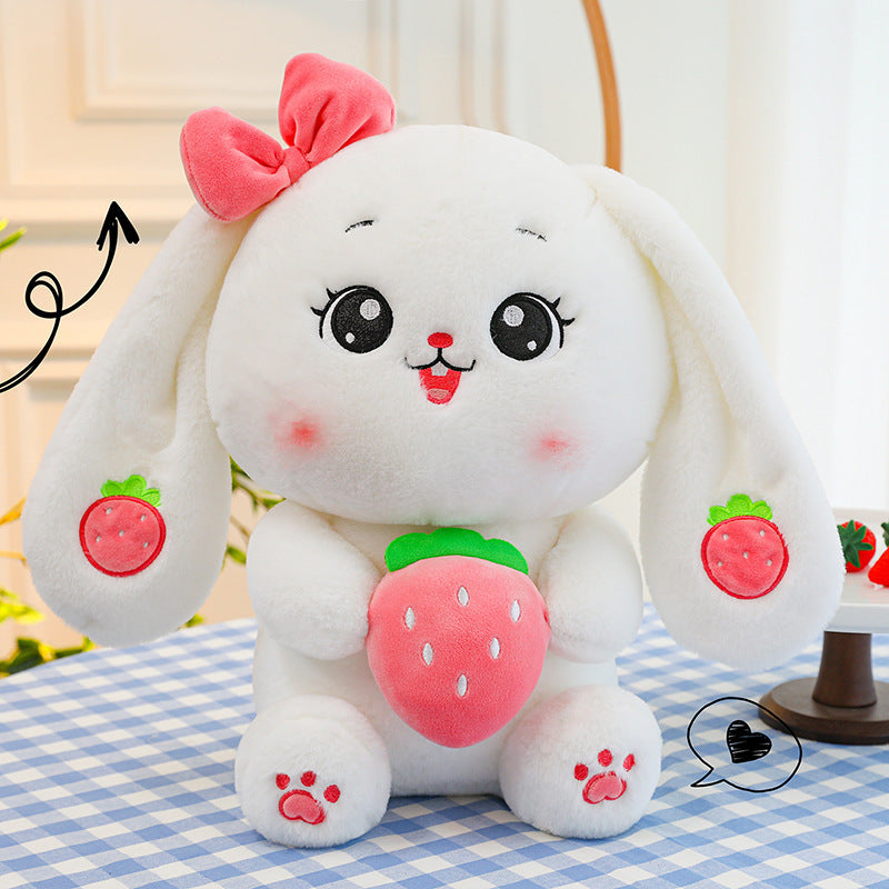 Caramel: Kawaii White Bunny Plushie