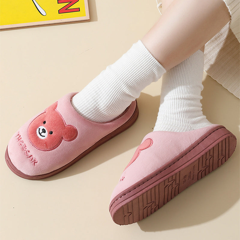 SnugglePaws: Kawaii Teddy Bear Slippers