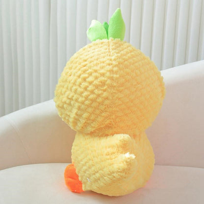 Plucky: Kawaii Pineapple Duck Plushie