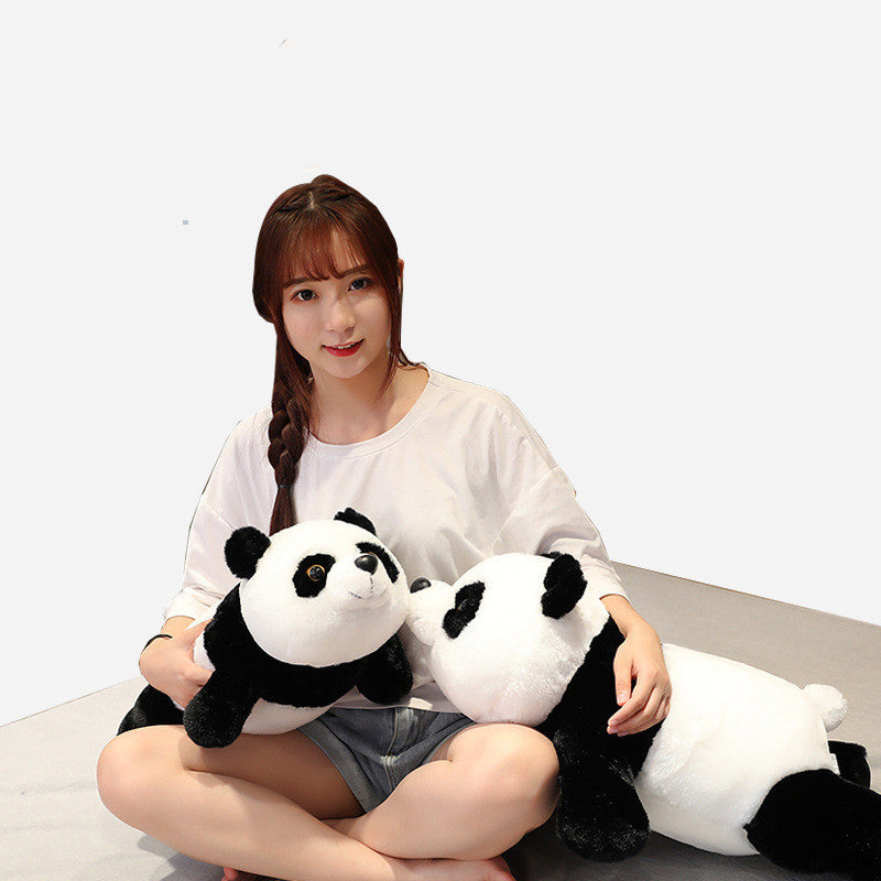 Giant Cuddly Panda Body Pillow Plush