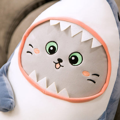 Shop Kawaii Cat Shark Plush - Goodlifebean Black Friday Sale | Plushies | Giant Teddy Bear