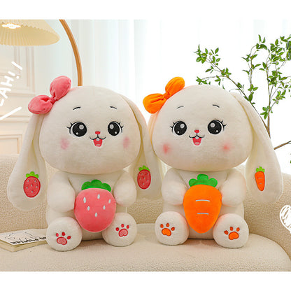 Caramel: Kawaii White Bunny Plushie