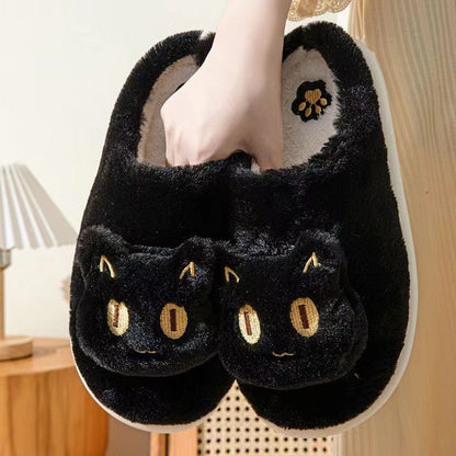 Shop Kawaii Fluffy Cat Plush Slippers - Goodlifebean Black Friday Sale | Plushies | Giant Teddy Bear