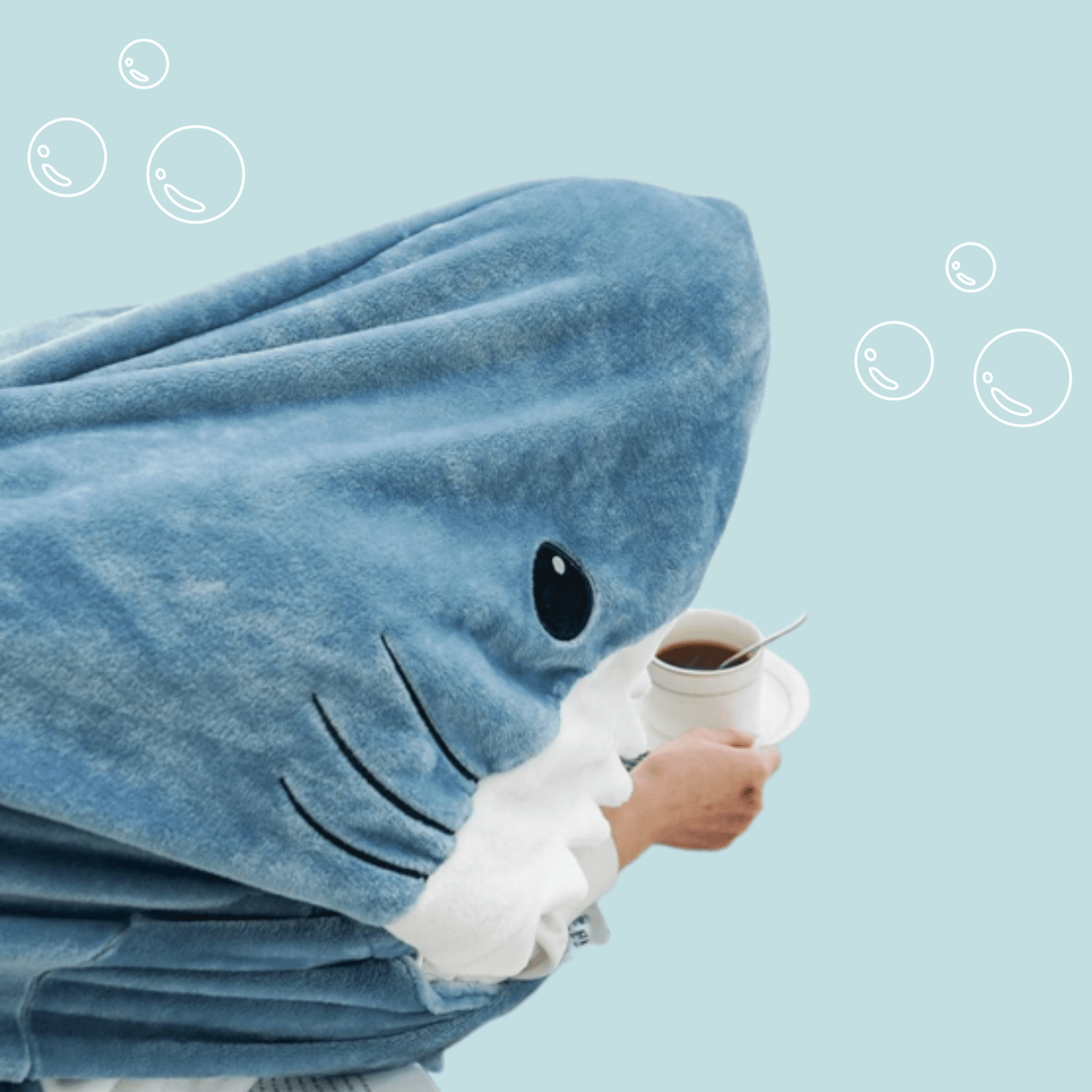 CozySharkie™: Ultimate Shark Blanket Hoodie For Adults – Goodlifebean