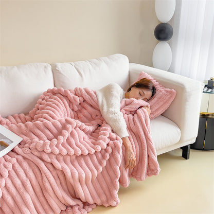 Snuggle Blanket: Luxurious Weighted Winter Blanket