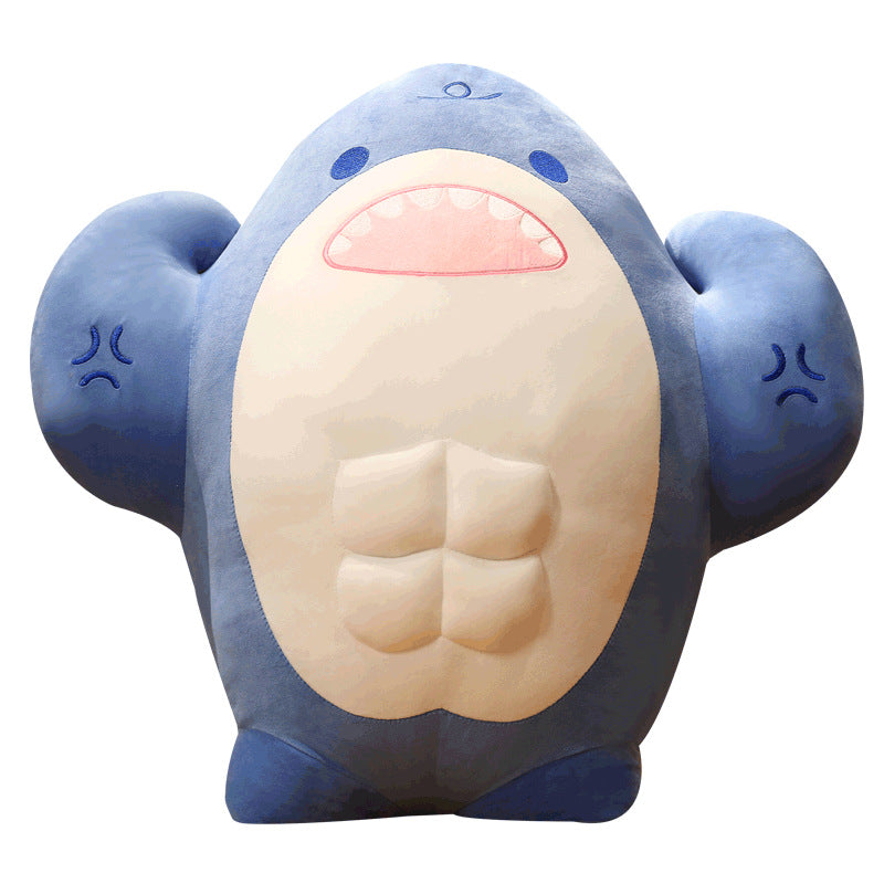 Shop Buffed Muscular Shark Plushie - Goodlifebean Black Friday Sale | Plushies | Giant Teddy Bear