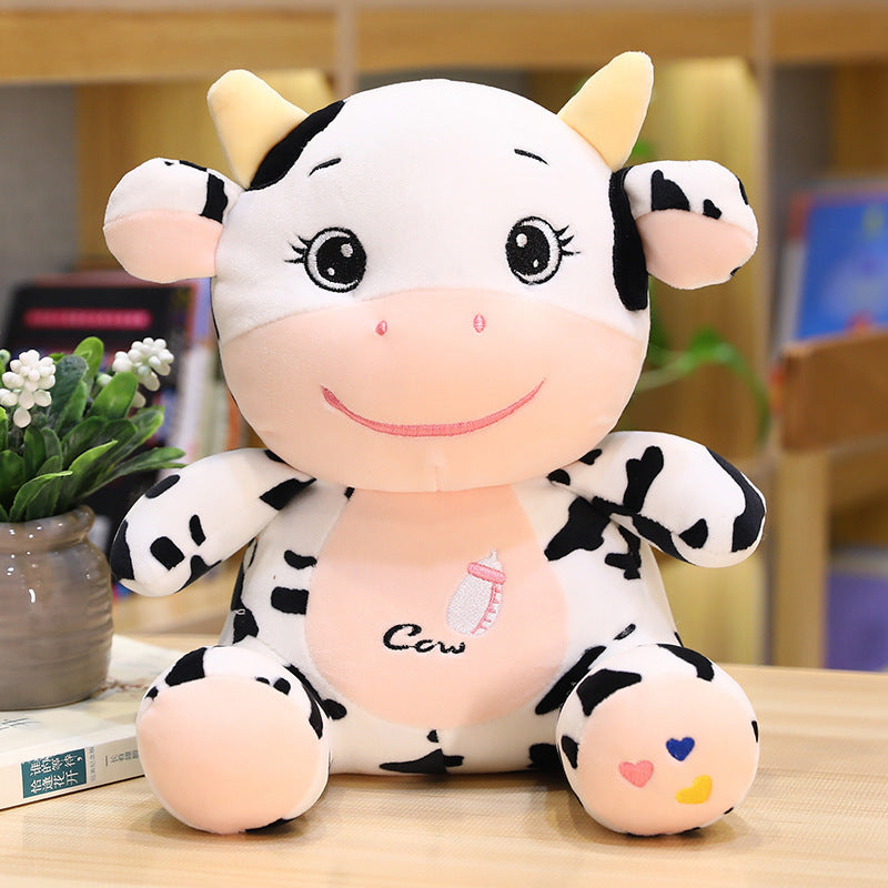 Cute Baby Cow Mini Plushie