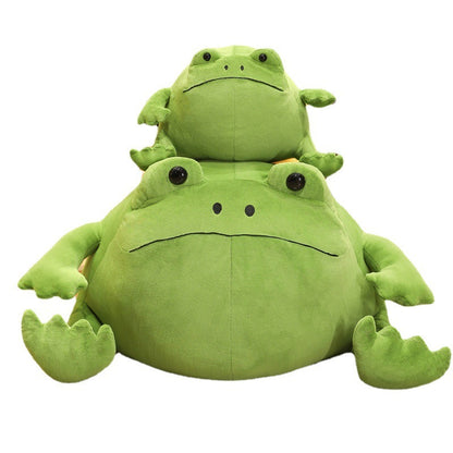 Giant Chubby Frog Plushie | Stuffed Animal Frog