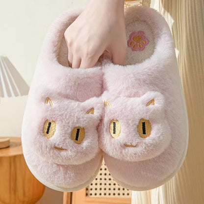 Shop Kawaii Fluffy Cat Plush Slippers - Goodlifebean Black Friday Sale | Plushies | Giant Teddy Bear