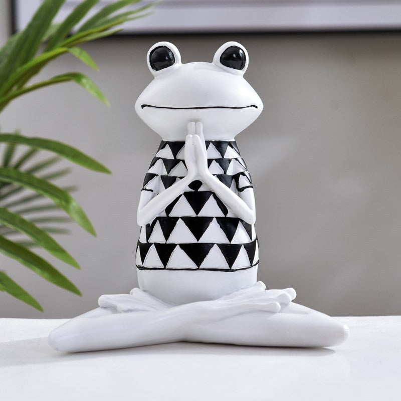 Calming Zen Frog Decor