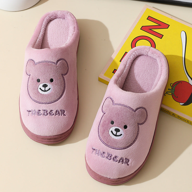 SnugglePaws: Kawaii Teddy Bear Slippers