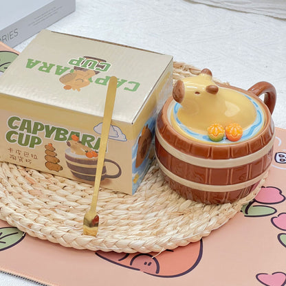 Cute Capybara Mug | Kawaii Mug