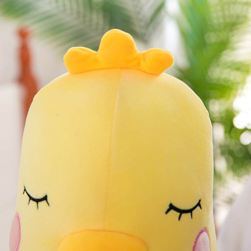 Della Duck Giant Cuddly Body Pillow Plush Goodlifebean