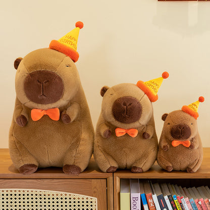 Cappy: Happy Birthday Capybara Plushie