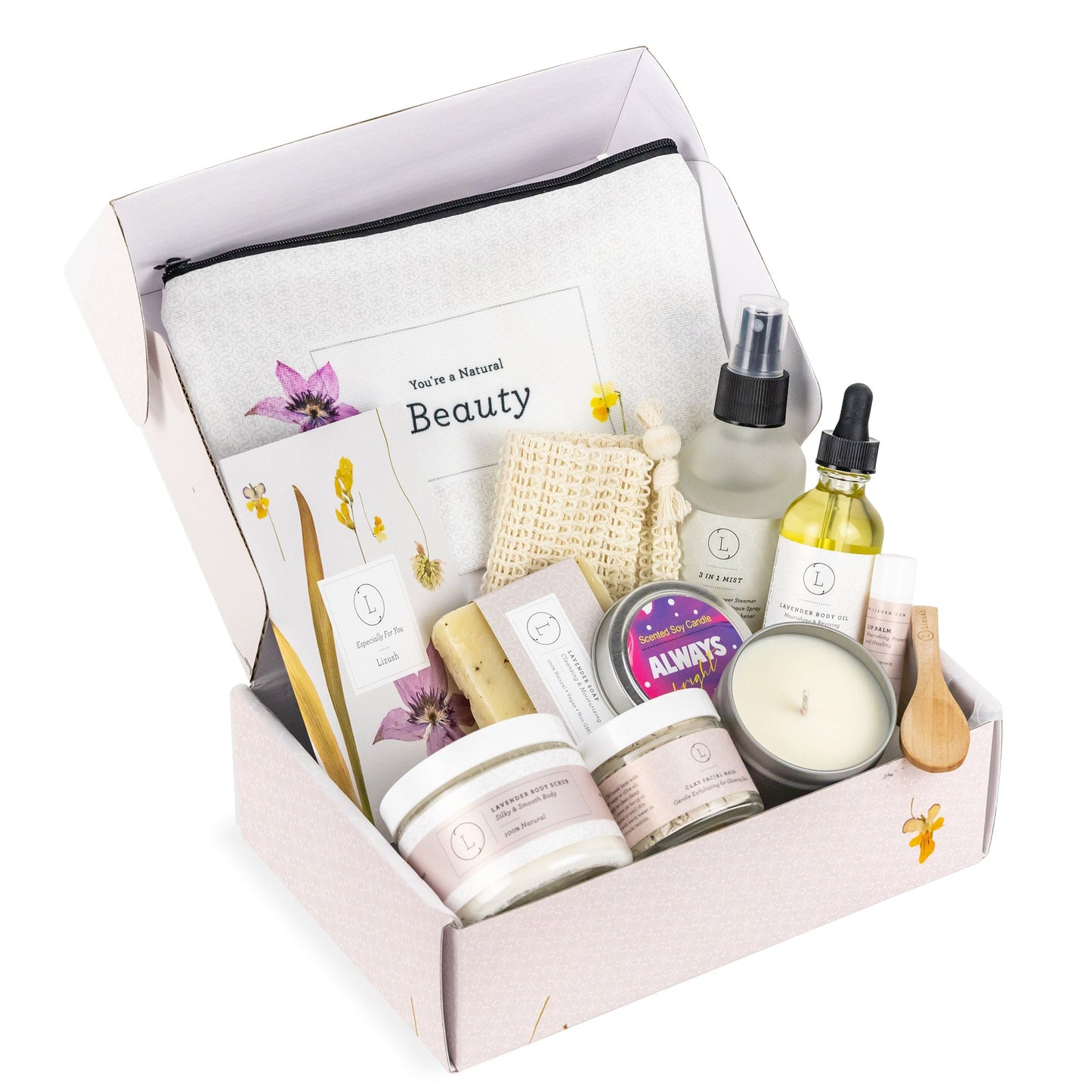 Be My Valentine Spa Gift | Pure Lavender At-Home Spa