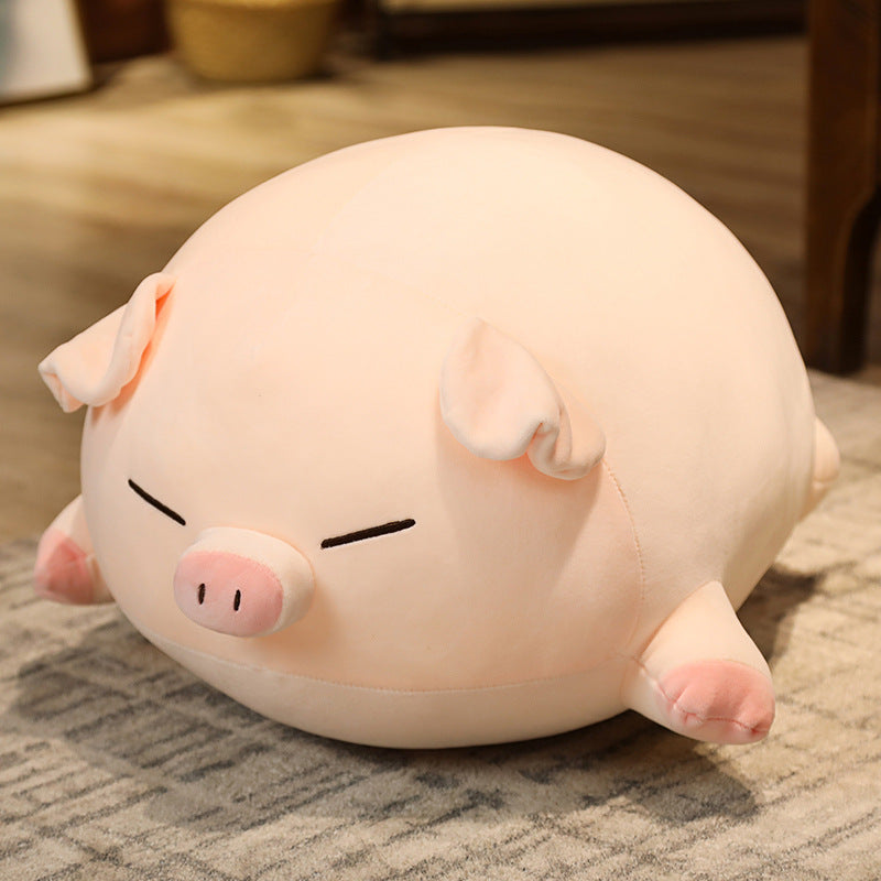 Evie: Chonky Chubby Piggy Plushie | Stuffed Animal Pig