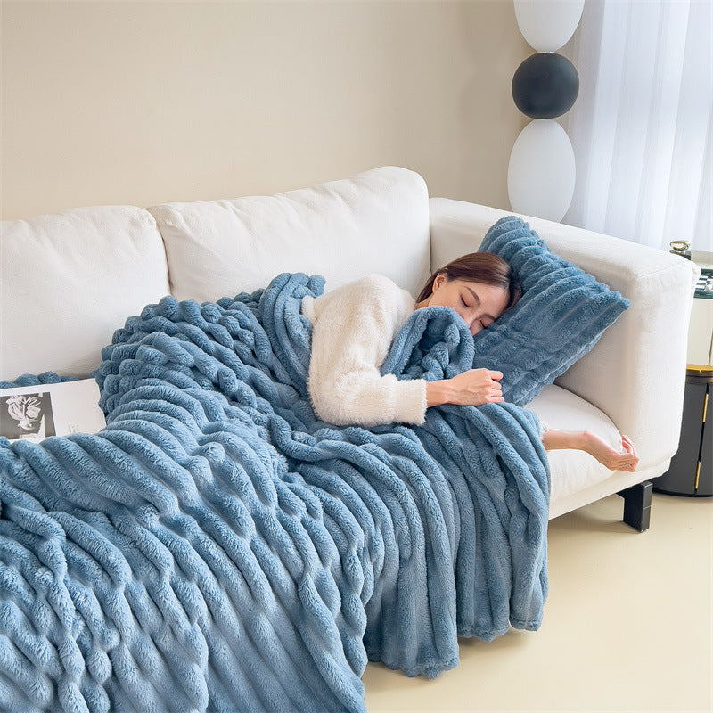 Snuggle Blanket: Luxurious Weighted Winter Blanket