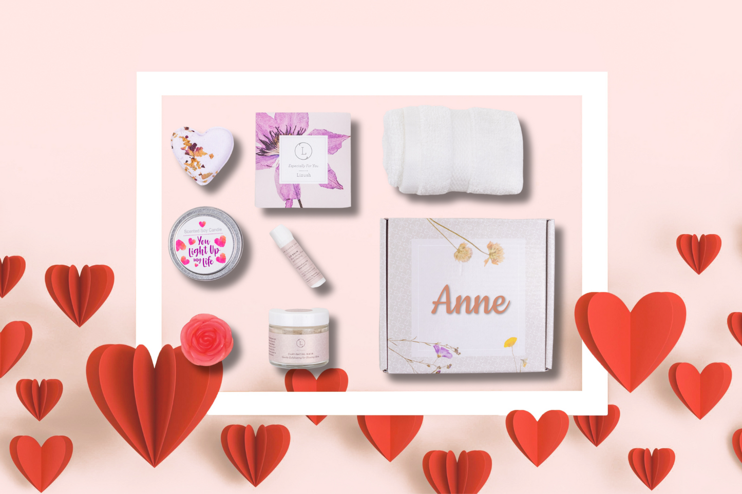 Hug in a Box Skincare Set |  Valentine's Day Skincare Gift Box