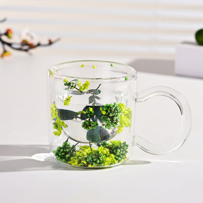 Dried Leaves Aesthetic Mug