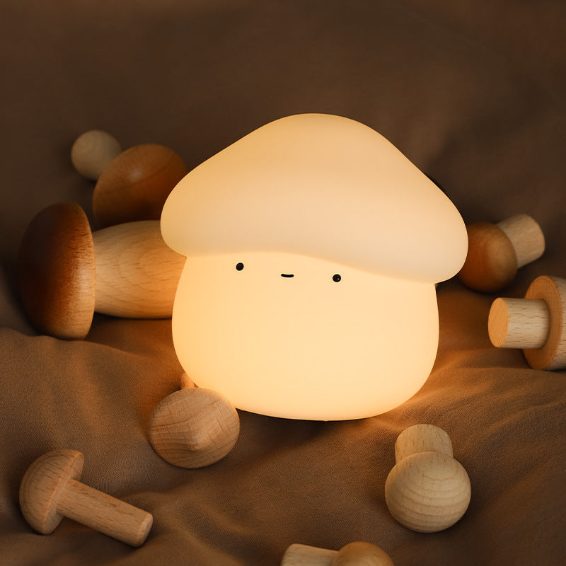 MushLamp: Kawaii Mushroom Night Light | Touch Lamp