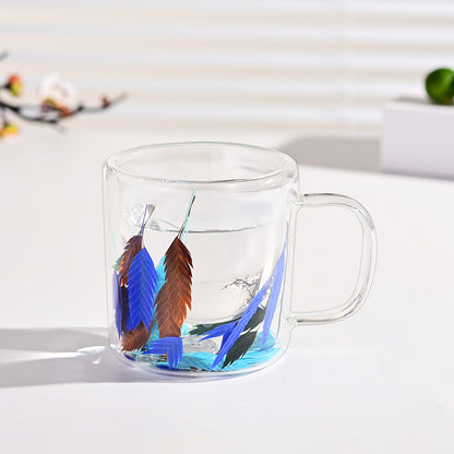 Dried Leaves Aesthetic Mug