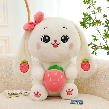 Caramel: Kawaii White Bunny Plushie