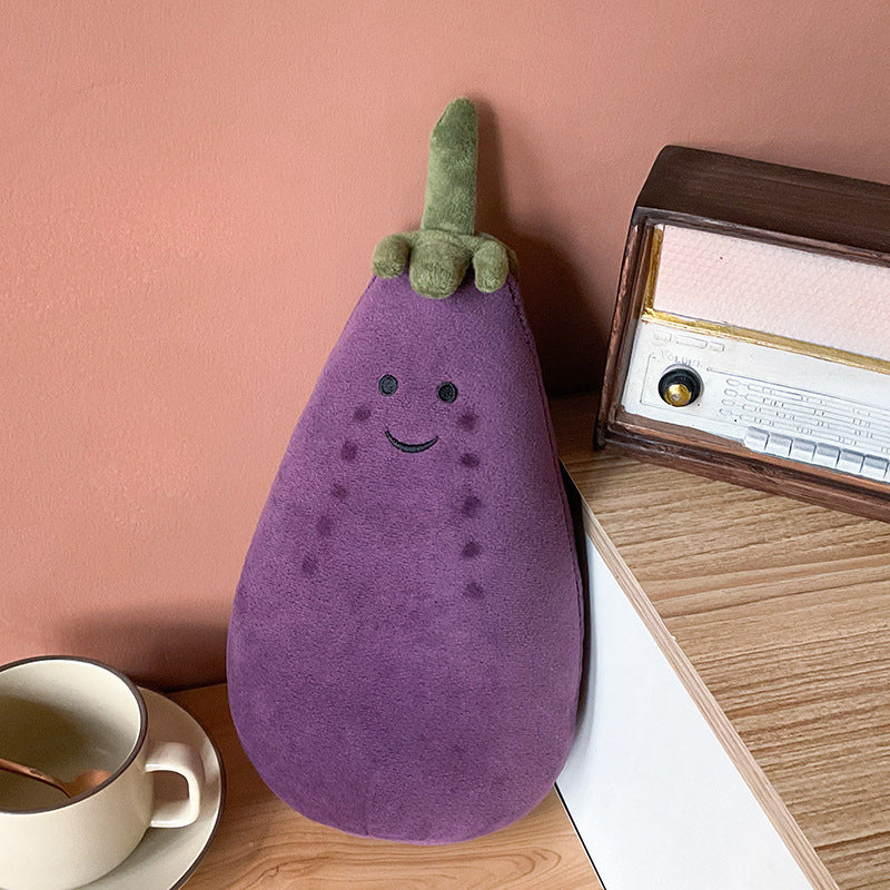 Shop Mr Aub: Giant Eggplant Plushie | 2.6ft - Goodlifebean Black Friday Sale | Plushies | Giant Teddy Bear