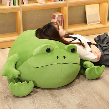 Giant Chubby Frog Plushie | Stuffed Animal Frog