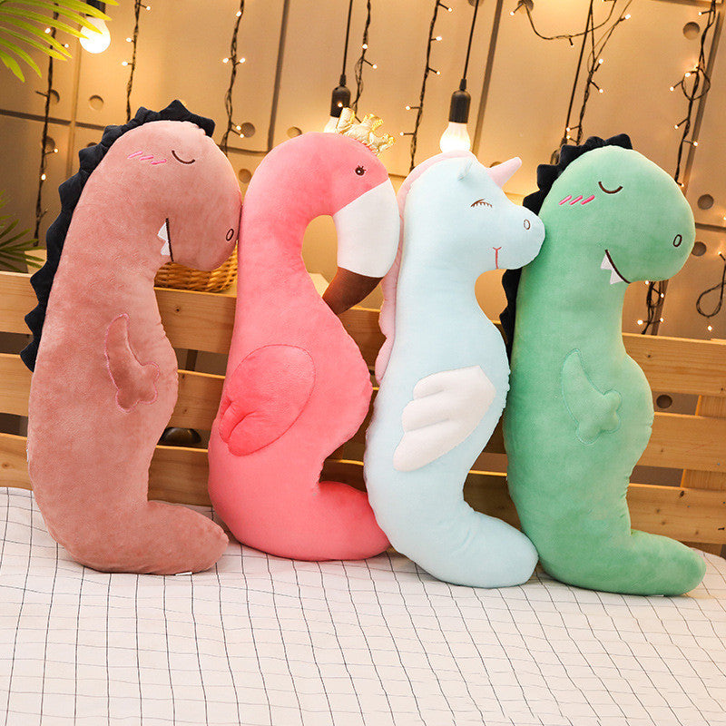 Shop Iggie: Large Stuffed Dino Body Pillow Plush - Stuffed Animals Goodlifebean Plushies | Stuffed Animals