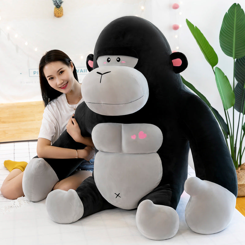 Shop Cute Buffed Up Muscular Gorilla Plushie - Goodlifebean Black Friday Sale | Plushies | Giant Teddy Bear