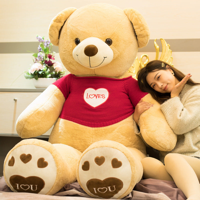 Momo: Giant STUFFED Teddy Bear | 6.5ft Teddy bear