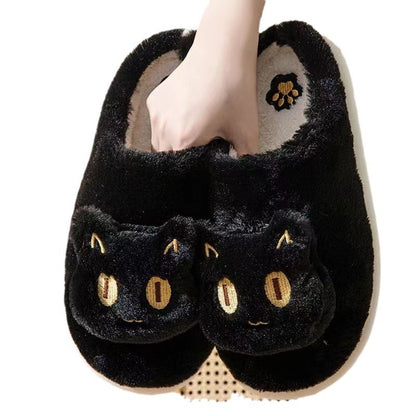 Shop Kawaii Fluffy Cat Plush Slippers - Goodlifebean Black Friday Sale | Plushies | Giant Teddy Bear